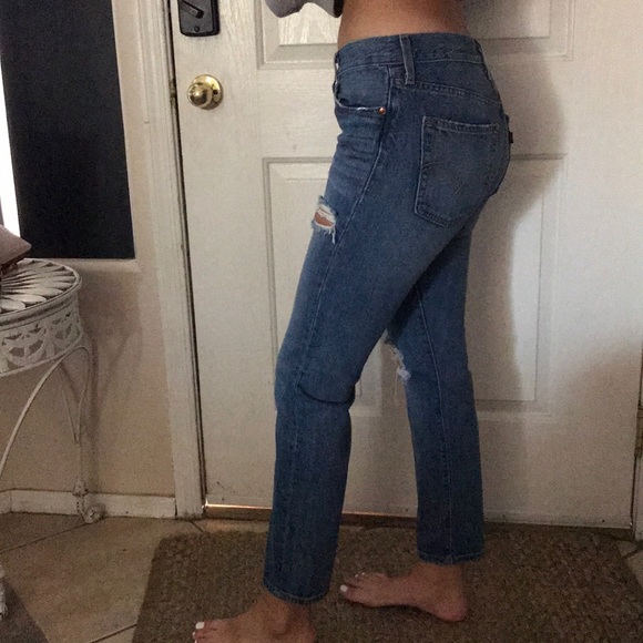 Levi’s 501’s straight boyfriend button fly 29 - Picture 12 of 13